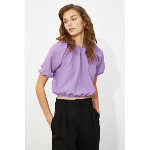 Trendyol Lila Balloon Sleeve Blouse