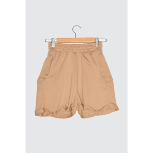 Trendyol Camel Knitted Shorts & Bermuda
