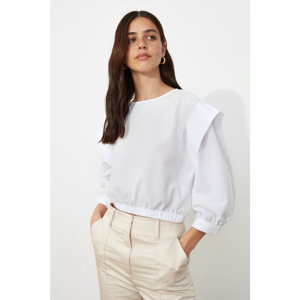 Trendyol White Basic Blouse