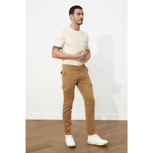 Trendyol Camel Men's Slim Fit Cargo Pants