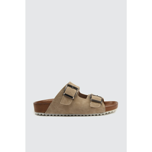 Trendyol Mules - Beige - Flat