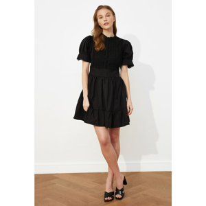 Trendyol Black Lace Detailed Dress