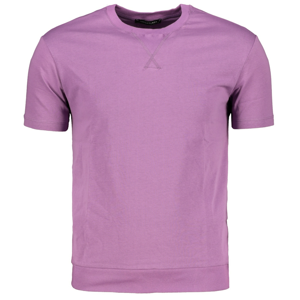 Trendyol Purple Men's Short Sleeve Regular Fit T-Shirt