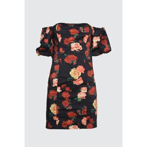 Trendyol Multicolored Floral Print Poplin Dress