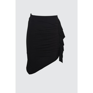 Trendyol Black Assynx Detailed Skirt