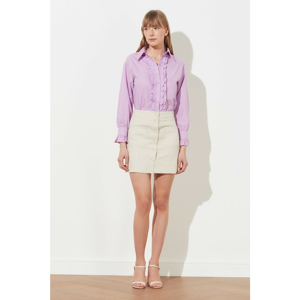 Trendyol Stone Button Detailed Skirt