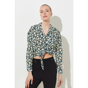 Trendyol Black Printed Shirt