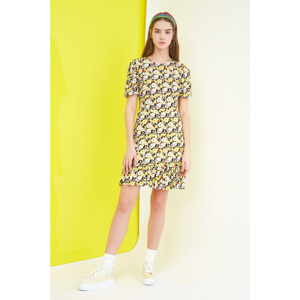 Trendyol Multicolored Floral Patterned Dress