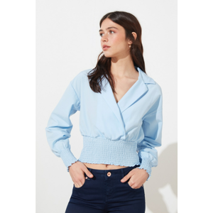 Trendyol Light Blue Gipeli Blouse