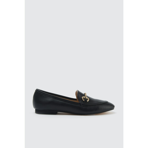 Trendyol Women's Classic Shoes WITH Black Gold Buckle