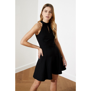 Trendyol Black Collar Detailed Dress