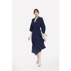 Seriously Woman's Dress Frida Navy Blue