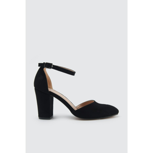 Trendyol Black Ankle Strap Women's Classic Heels