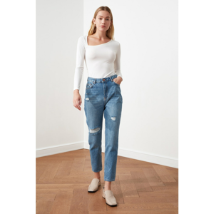 Dámske rifle Trendyol Mom jeans