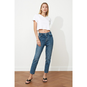 Trendyol Blue High Waist Mom Jeans