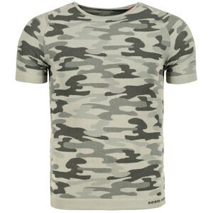 Sesto Senso Man Camouflage Short Sleeve Functional Shirt