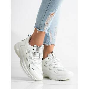 SHELOVET STYLISH ECO LEATHER SNEAKERS