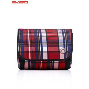 Checkered shoulder bag