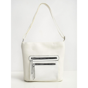 Women´s white shoulder bag