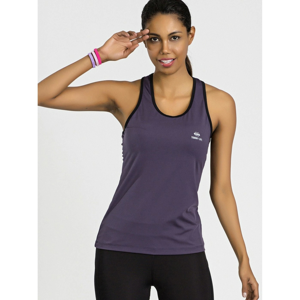 TOMMY LIFE purple sports top