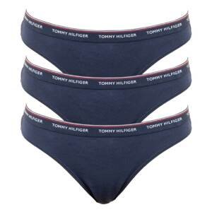 3PACK women&#39;s panties Tommy Hilfiger dark blue (UW0UW00043 416)