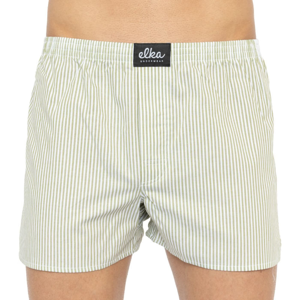 Men&#39;s shorts ELKA khaki stripe (P0011)