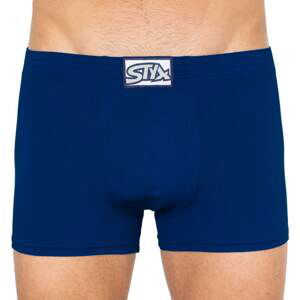 Men&#39;s boxers Styx classic rubber blue (Q968)