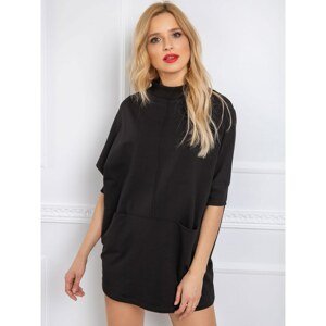 Black tunic with pockets