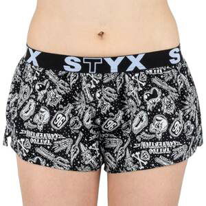 Women&#39;s shorts Styx art sports rubber tattoo (T854)