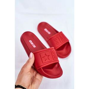 Kids Fashion Slippers Big Star - red