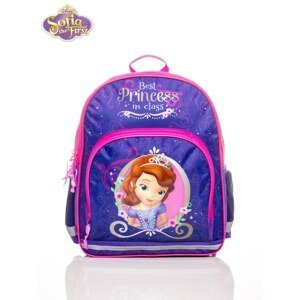 School backpack for girls, printed SOFIA THE FIRST
