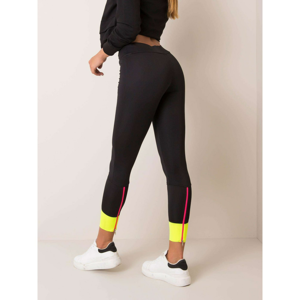 Black sports leggings for women