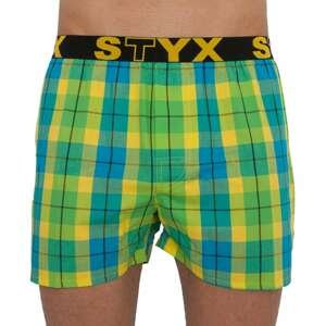 Men&#39;s shorts Styx sports rubber multicolored (B813)