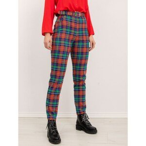 BSL Red checked trousers