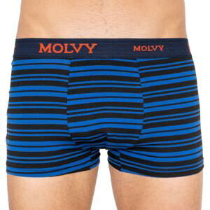 Men&#39;s multicolored boxers Molvy (MP-1022-BEU)