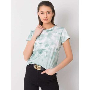 Annette green and white T-shirt