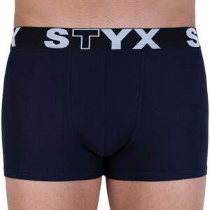 Men&#39;s boxers Styx sports rubber dark blue (G963)