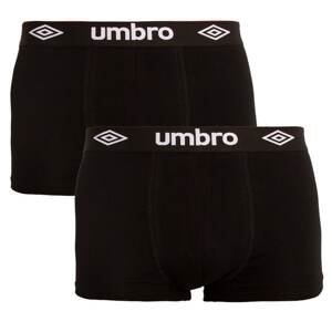 2PACK men&#39;s boxers Umbro black (UMUM0241F)