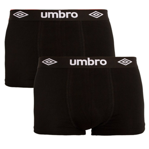 2PACK men&#39;s boxers Umbro black (UMUM0241F)