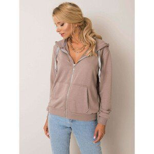 Dark Beige Cotton Sweatshirt