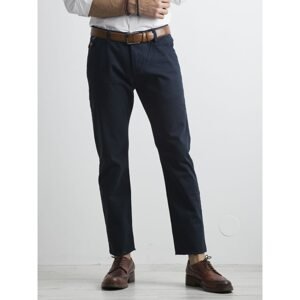 Men´s navy blue chino trousers