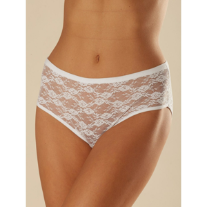 White lace panties with cutouts