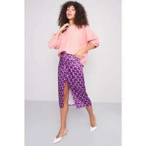 Midi skirt BSL purple