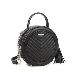 LUIGISANTO Black round handbag