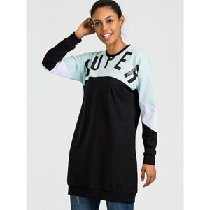 Black and mint sports tunic TOMMY LIFE