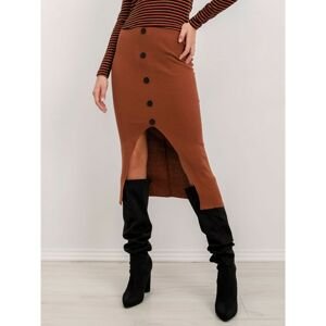 Striped skirt BSL light brown