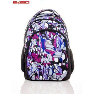 School backpack with toucans