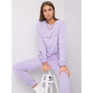 Women´s purple sweat suit