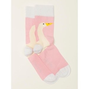 Men´s light pink patterned socks