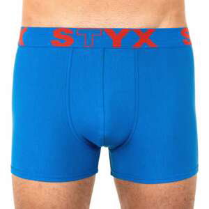 Men's boxers Styx sport rubber blue